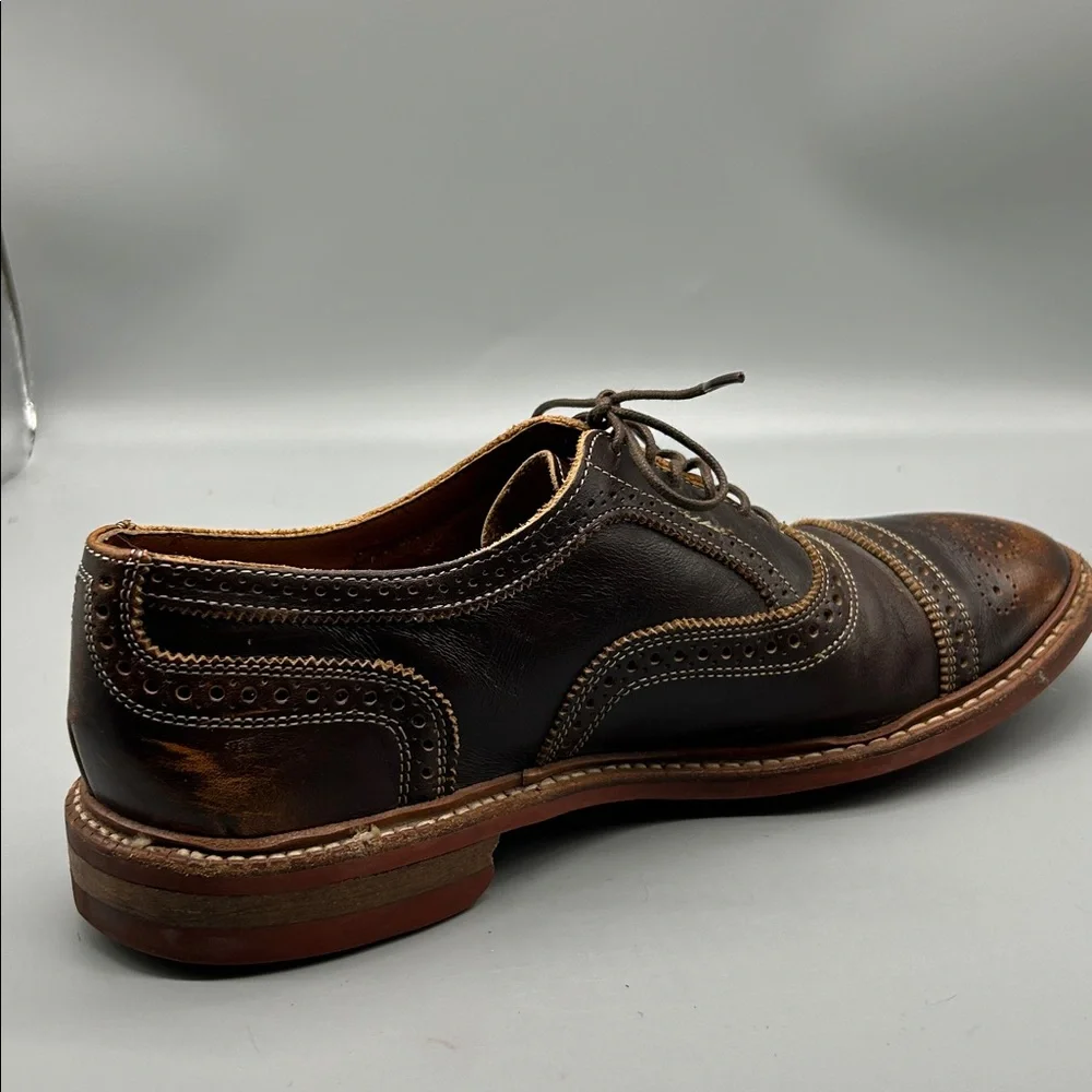 Allen Edmonds Cap-Toe Oxford with Dainite Rubber Sole Sz 12